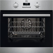 AEG BCX23101EM Built-In Electric Single Oven, Stainless Steel, A Rated