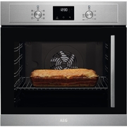 AEG BCX335L11M Built-In Electric Single Oven, Stainless Steel, A Rated