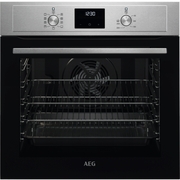 AEG BEX33501EM Built-In Electric Single Oven, Stainless Steel, A Rated