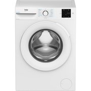 Beko BM3WT3841W EnergySpin Washing Machine, 8kg, 1400 Spin, White, A Rated