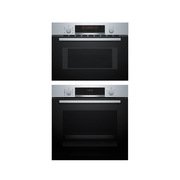 Bosch Built-In Electric Single Oven & Built-In Combination Microwave Oven with Hot Air