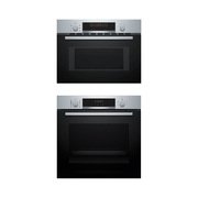 Bosch Built-In Electric Single Oven & Built-In Combination Microwave Oven with Hot Air