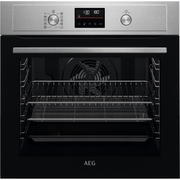 AEG BPX535A61M Built-In Electric Single Oven with Pyrolytic Cleaning, Stainless Steel, A+ Rated