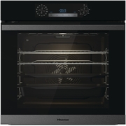 Hisense BSA65222PBUK Built-In Electric Single Oven with Pyrolytic Cleaning, Black, A+ Rated