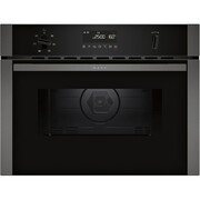 Neff C1AMG84G1B N50 Built-In Combination Microwave Oven, Graphite Grey