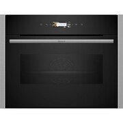 Neff C24MR21N0B N70 Compact Oven with Microwave Function, Stainless Steel