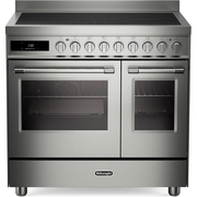 DeLonghi PRO 965T IMXX 90cm Induction Range Cooker, Stainless Steel, A Rated