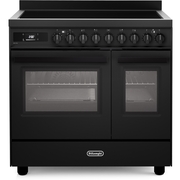 DeLonghi PRO 965T IMAA 90cm Induction Range Cooker, Grey, A Rated