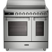 DeLonghi BS 965T IMXX 90cm Induction Range Cooker, Stainless Steel, A Rated