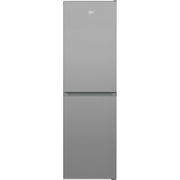Beko CCFM4582S Frost Free Fridge Freezer, 50/50, Silver, E Rated
