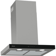 Hisense CH6T14BXBUK 60cm Chimney Cooker Hood, Stainless Steel, A Rated