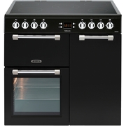 Leisure CK90C230K Cookmaster 90cm Ceramic Range Cooker, Black, A Rated