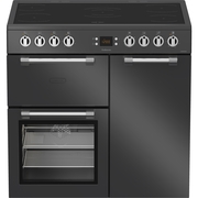 Leisure CK90C230T Cookmaster 90cm Ceramic Range Cooker, Grey, A Rated