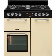 Leisure CK90F232C Cookmaster 90cm Dual Fuel Range Cooker, Cream, A Rated