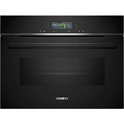 Siemens CM724G1B1B iQ700 Compact Oven with Microwave Function, Black