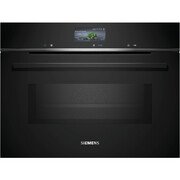 Siemens CM776G1B1B iQ700 Compact Oven with Microwave Function, Black