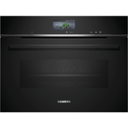Siemens CS736G1B1 iQ700 Compact Oven with Steam Function, Black, A+ Rated