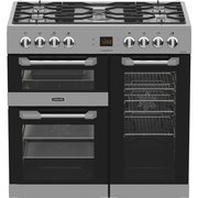 Leisure CS90F530X Cuisinemaster 90cm Dual Fuel Range Cooker, Stainless Steel, A Rated