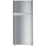 Liebherr CTele 2131 Low Frost Fridge Freezer, 80/20, Silver, E Rated