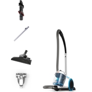 Vax CVRAV013 Pick Up Pet Cylinder Vacuum Cleaner, Silver