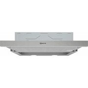 Neff D46BR22N1B N30 Telescopic Cooker Hood, Silver, B Rated