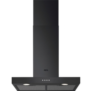AEG DBX3651R 6000 ExtractionTech 60cm Chimney Cooker Hood, Black, C Rated