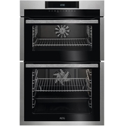 AEG DCE731110M SurroundCook Built-In Electric Double Oven, Stainless Steel