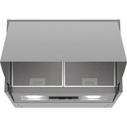 Bosch DEM66AC00B Series 2 Integrated Cooker Hood, Silver, B Rated