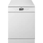 Smeg DF344BW Dishwasher, 13 Place Settings, White, B Rated
