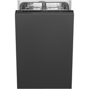 Smeg DI4522 Fully Integrated Slimline Dishwasher, 9 Place Settings, E Rated