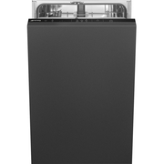 Smeg DI4522D Fully Integrated Slimline Dishwasher, 9 Place Settings, D Rated