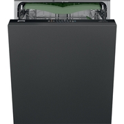Smeg DIL331C Fully Integrated Dishwasher, 13 Place Settings, C Rated
