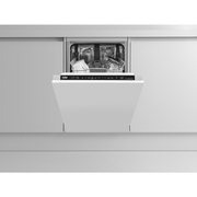 Beko DIS16R10 Fully Integrated Slimline Dishwasher, 10 Place Settings, E Rated