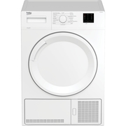 Beko DTKCE80021W Condenser Tumble Dryer, 8kg, White, B Rated