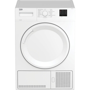 Beko DTKCE90021W Condenser Tumble Dryer, 9kg, White, B Rated