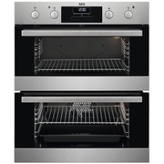 AEG DUB331110M SurroundCook Built-Under Electric Double Oven, Stainless Steel, A Rated