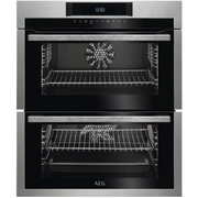 AEG DUE731110M SurroundCook Built-Under Electric Double Oven, Stainless Steel, A Rated