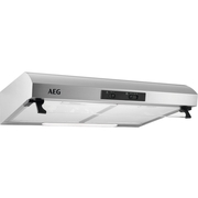 AEG DUX2622M Traditional Cooker Hood, Stainless Steel, D Rated