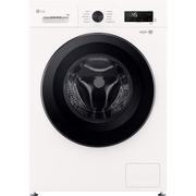 LG F4X1009NWK Washing Machine, 9kg, 1400 Spin, White, A Rated