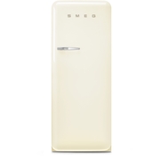 Smeg FAB28RCR6UK Retro Tall Fridge with Ice Box, Cream, C Rated