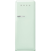 Smeg FAB28RPG6 Retro Tall Fridge with Ice Box, Green, C Rated