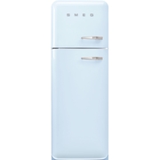 Smeg FAB30LPB5UK Retro Static Fridge Freezer, 80/20, Blue, D Rated