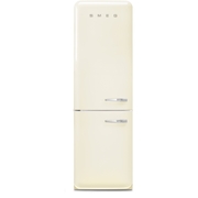Smeg FAB32LCR6UK Retro Total No Frost Fridge Freezer, 60/40, Cream, C Rated