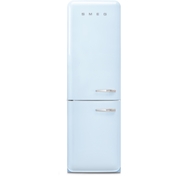 Smeg FAB32LPB6UK Retro Total No Frost Fridge Freezer, 60/40, Blue, C Rated