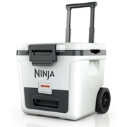 Ninja FB230UKWH FrostVault 28L Wheeled Cooler with Dry Zone, White