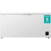 Hisense FC650D4AWLYE Static 500l Chest Freezer, White, E Rated