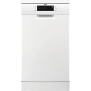 AEG FFB62417ZW 6000 SatelliteClean Slimline Dishwasher, 9 Place Settings, White, E Rated