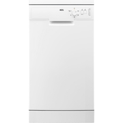 AEG FFX52507ZW 5000 AirDry Slimline Dishwasher, 10 Place Settings, White, E Rated