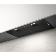 Elica FOLD BLK 80 Canopy Cooker Hood, Black, B Rated