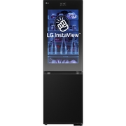 LG GBG7190CEV Total No Frost Fridge Freezer, 60/40, Black, C Rated